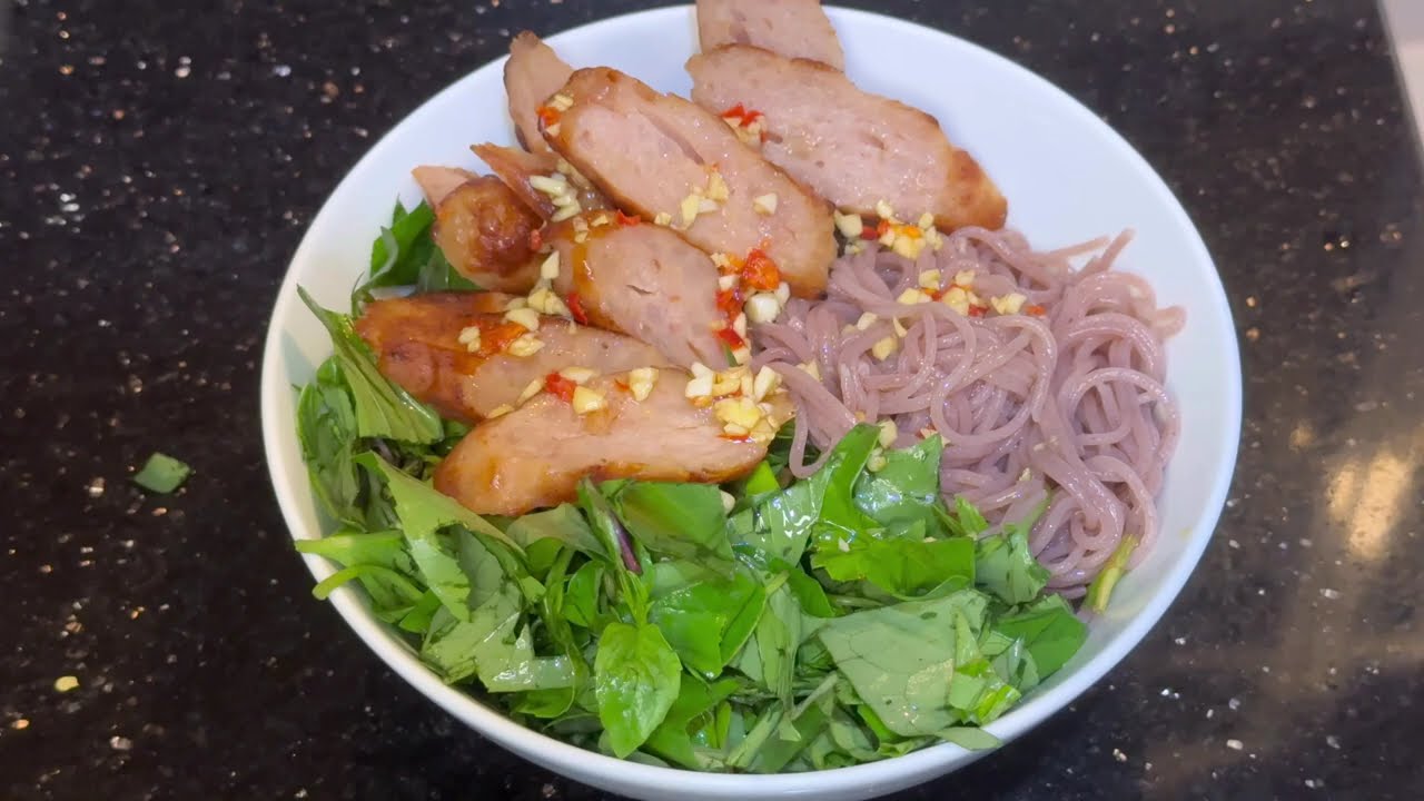 Tô Bún Nem Nướng Bữa Tối Nhanh Những Ngày Sắp Đuợc Về Quê Tết#105