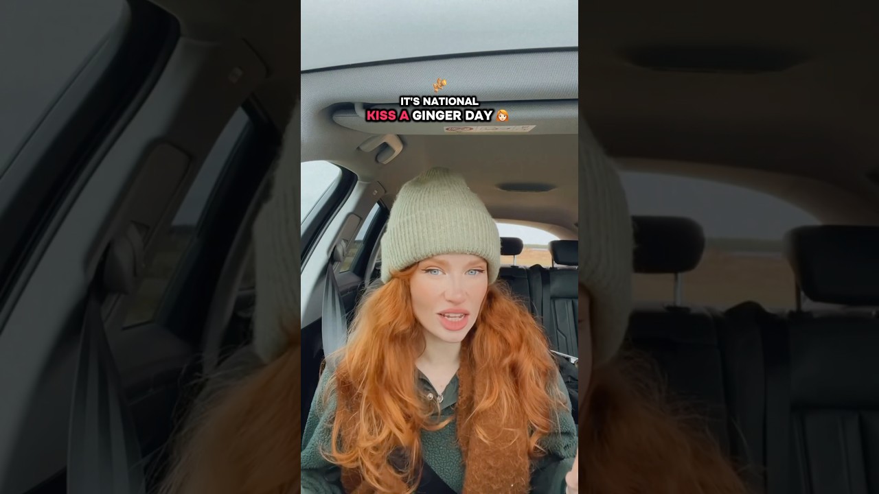 Happy National Kiss a Ginger Day sucks in Scotland. #Redhead #ginger #world