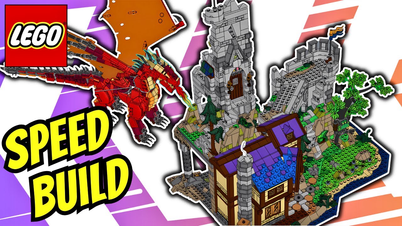 LEGO Dungeons & Dragons: Red Dragon's Tale 21348 | Speed Build
