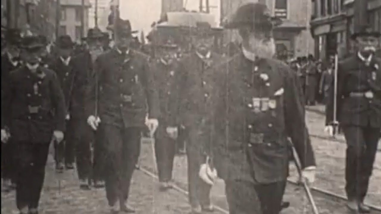 Civil War Veterans Grand Army of the Republic Parade Boston, Massachusetts 1904