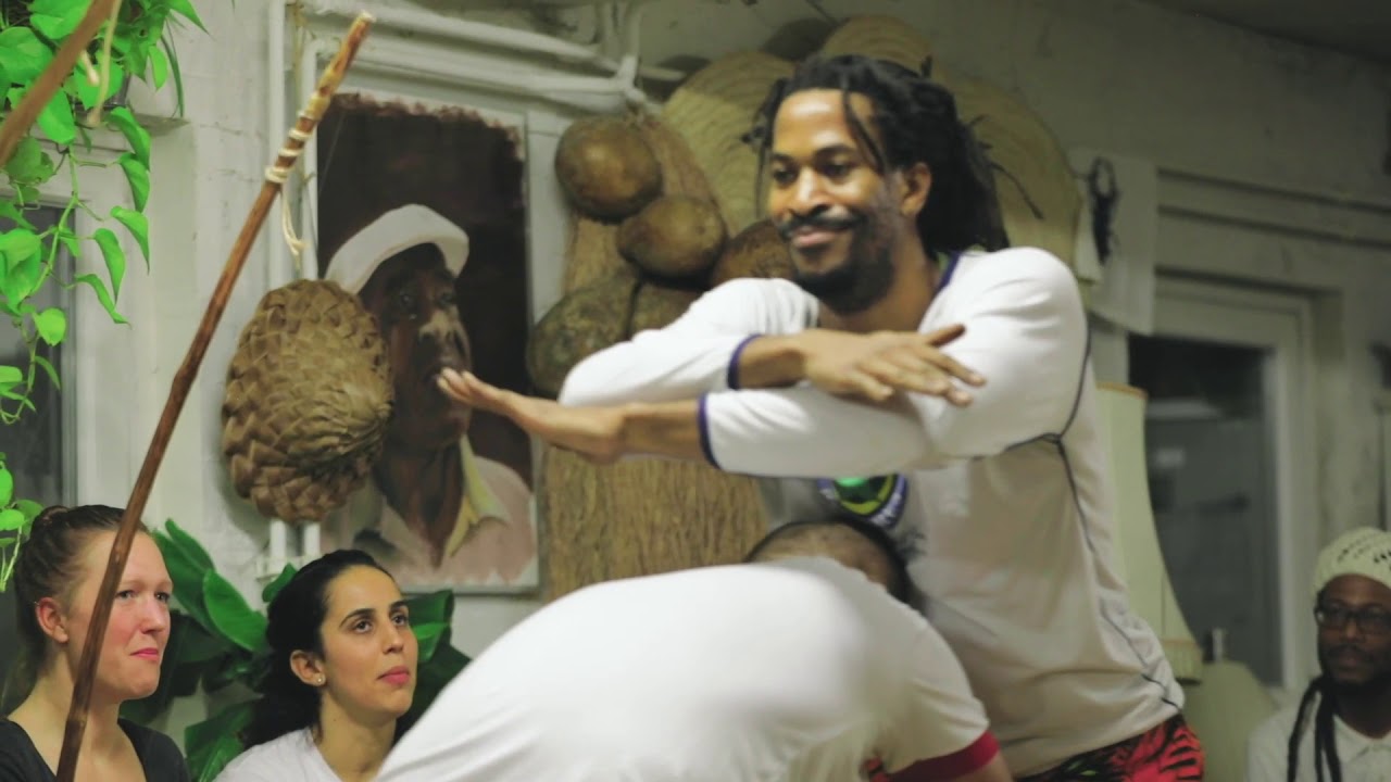 Capacete e Omi Capoeira Angola - Nos Jardins de Aruanda 2019 - Hamburgo - Germay