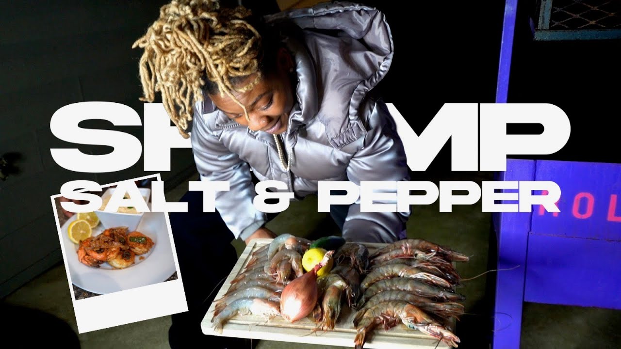Deep Frying SALT & PEPPER SHRIMP during 