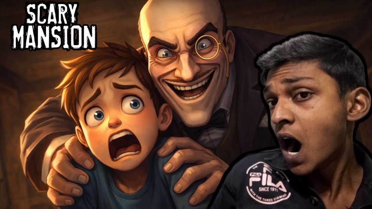 I GOT KIDNAPPED BY A EVIL UNCLE IN HAI MANSION SCARY MANSION GAMEPLAY 
