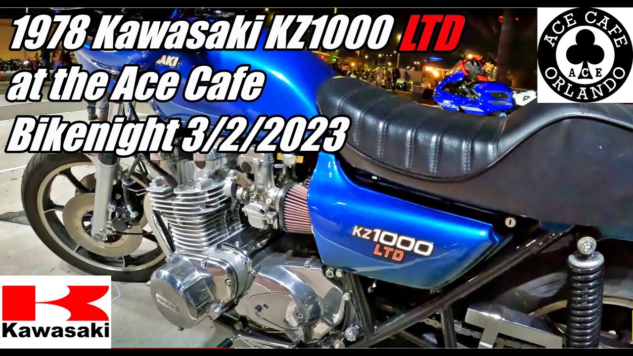1978 Kawasaki KZ1000 LTD at the Ace Cafe Orlando