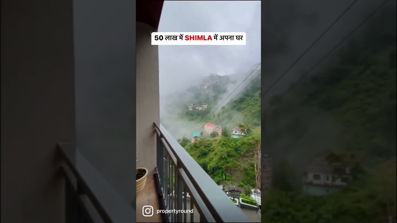 Fully-Furnished flat in Shimla 🏔 #shorts