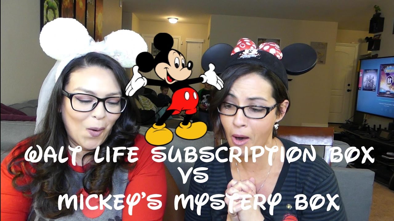 Walt Life VS Mickey's Mystery Subscription Box - FEBRUARY
