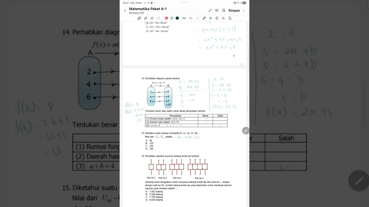 Pembahasan PPTKAD Matematika DIY paket A part 2