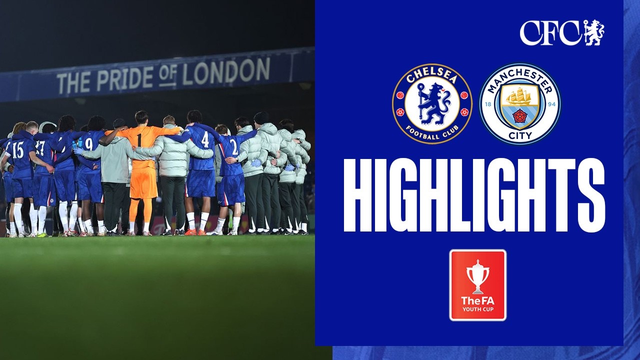 Chelsea U18 1-4 Man City U18 | HIGHLIGHTS | FA Youth Cup 2025/26