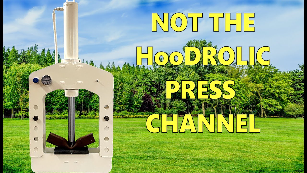 Making a hydraulic press