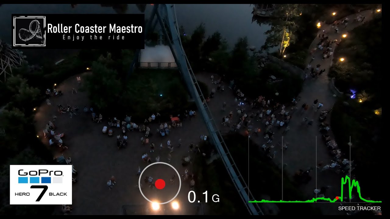 #Efteling #Onride:  Baron 1898 (G-force meter GoPro) 🎢