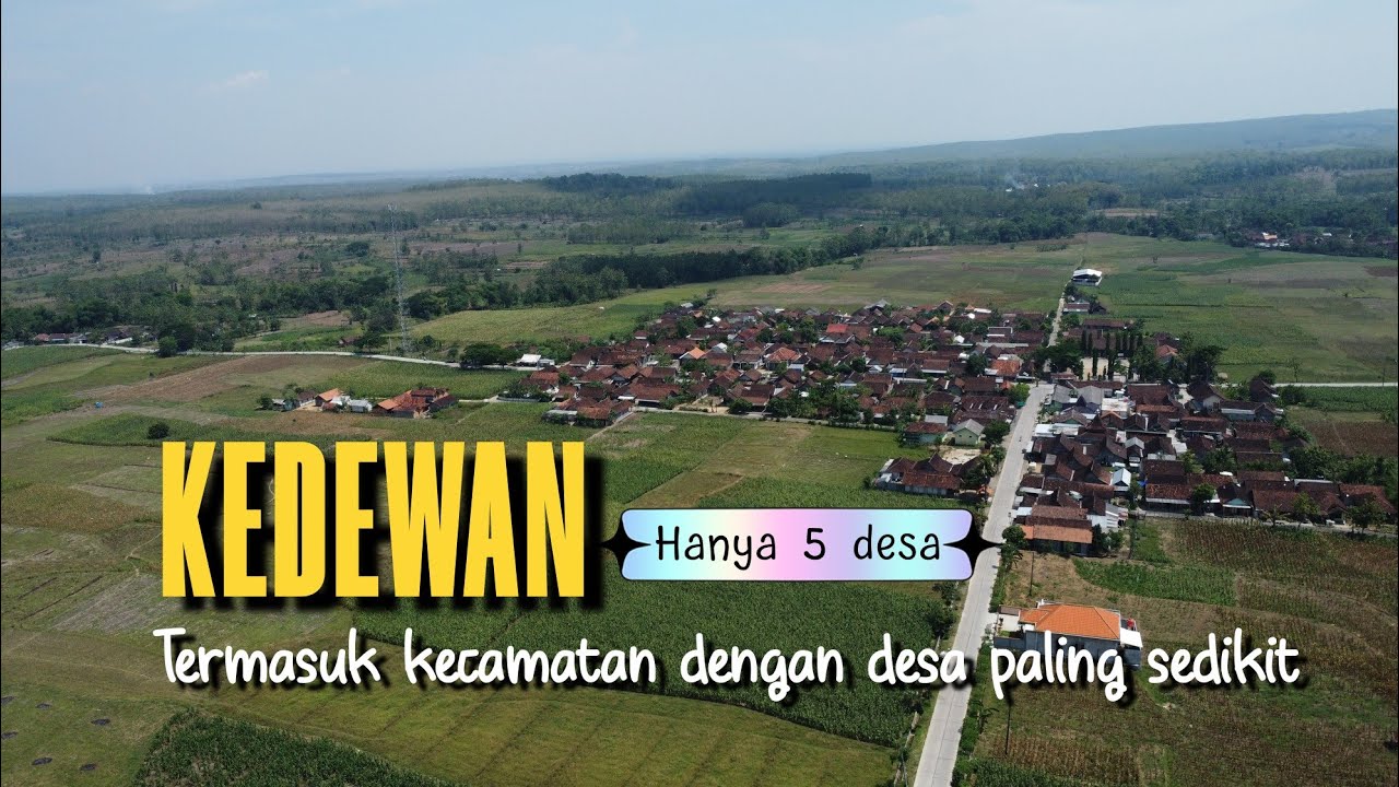HANYA 5 DESA‼️TERMASUK KECAMATAN DENGAN DESA PALING SEDIKIT DI PULAU JAWA 