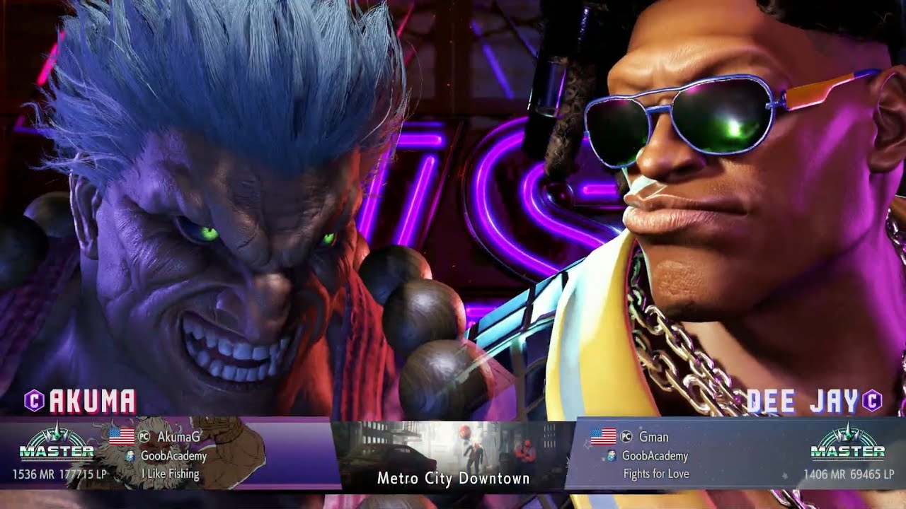 Goob Games Season 4, Finals: AkumaG (Akuma) vs Gman (Deejay)