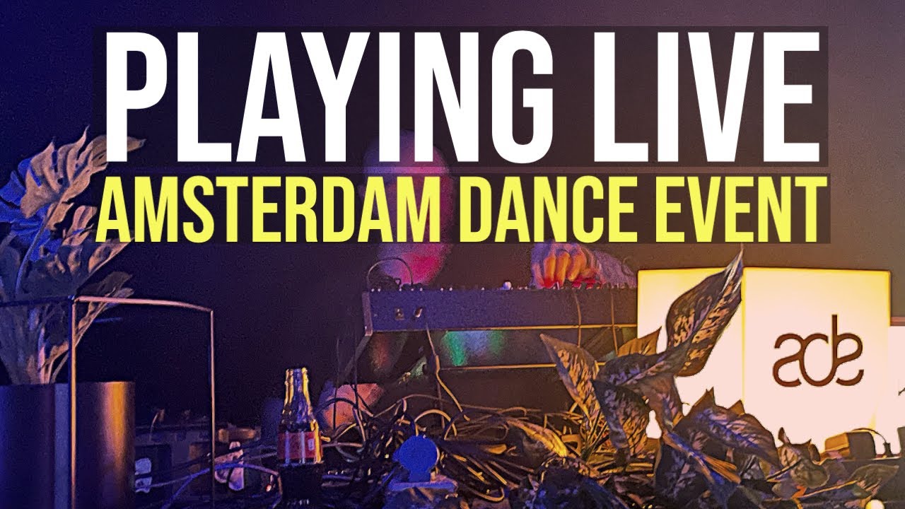 Hardware Live Setup for My Gig At The Amsterdam Dance Event