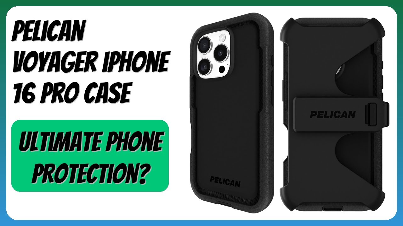 REVIEW (2026): Pelican Voyager iPhone 16 Pro Case. Features