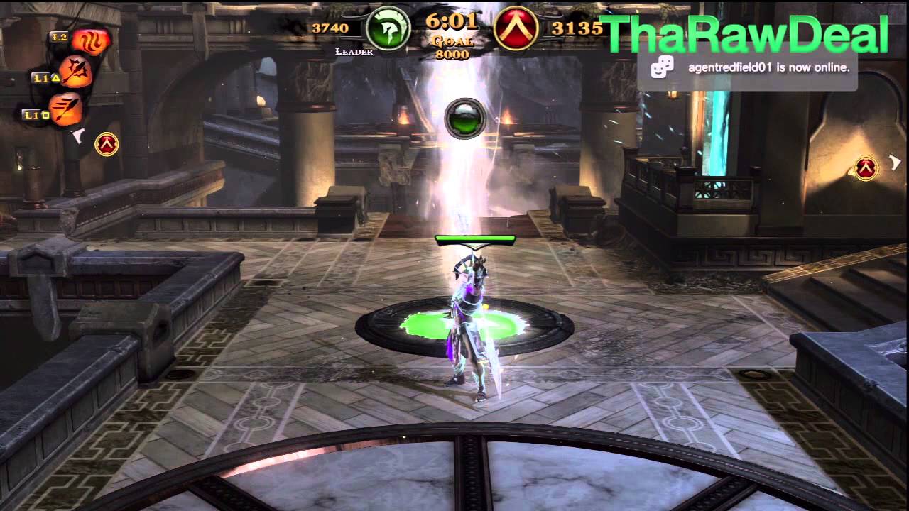 GOD OF WAR ASCENSION Multiplayer - PEAK Godly Spear Of Hades Gameplay! Team Favor Of The Gods 2v1