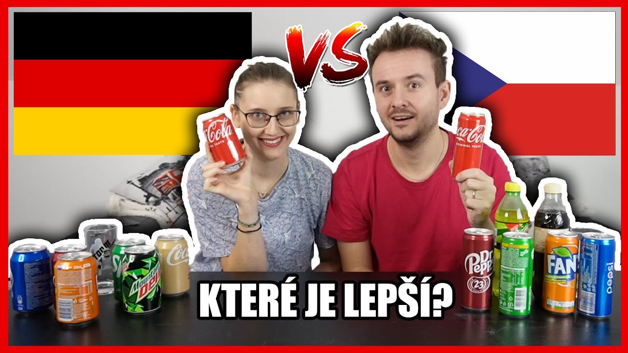 POROVNÁVÁME ČESKÉ A NĚMECKÉ PITÍ!😱KTERÉ JE LEPŠÍ?🤔 w/@Makousek