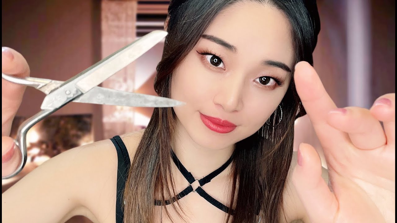 [ASMR] Relaxing Haircut ~ Shampoo | Trim | Styling