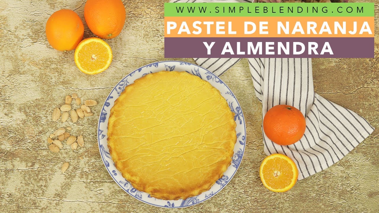 PASTEL DE NARANJA Y ALMENDRA | Tarta de naranja sin gluten | Pastel de almendra estilo libanés