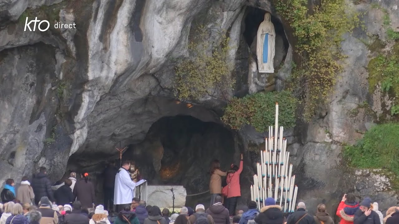 Chapelet du 26 d&eacute;cembre 2025 &agrave; Lourdes