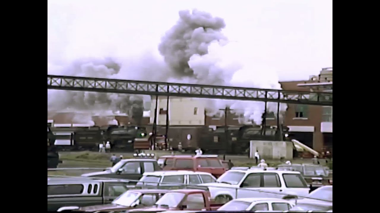 3254 and 2317, Whistles Blowing at Rail Photo '93