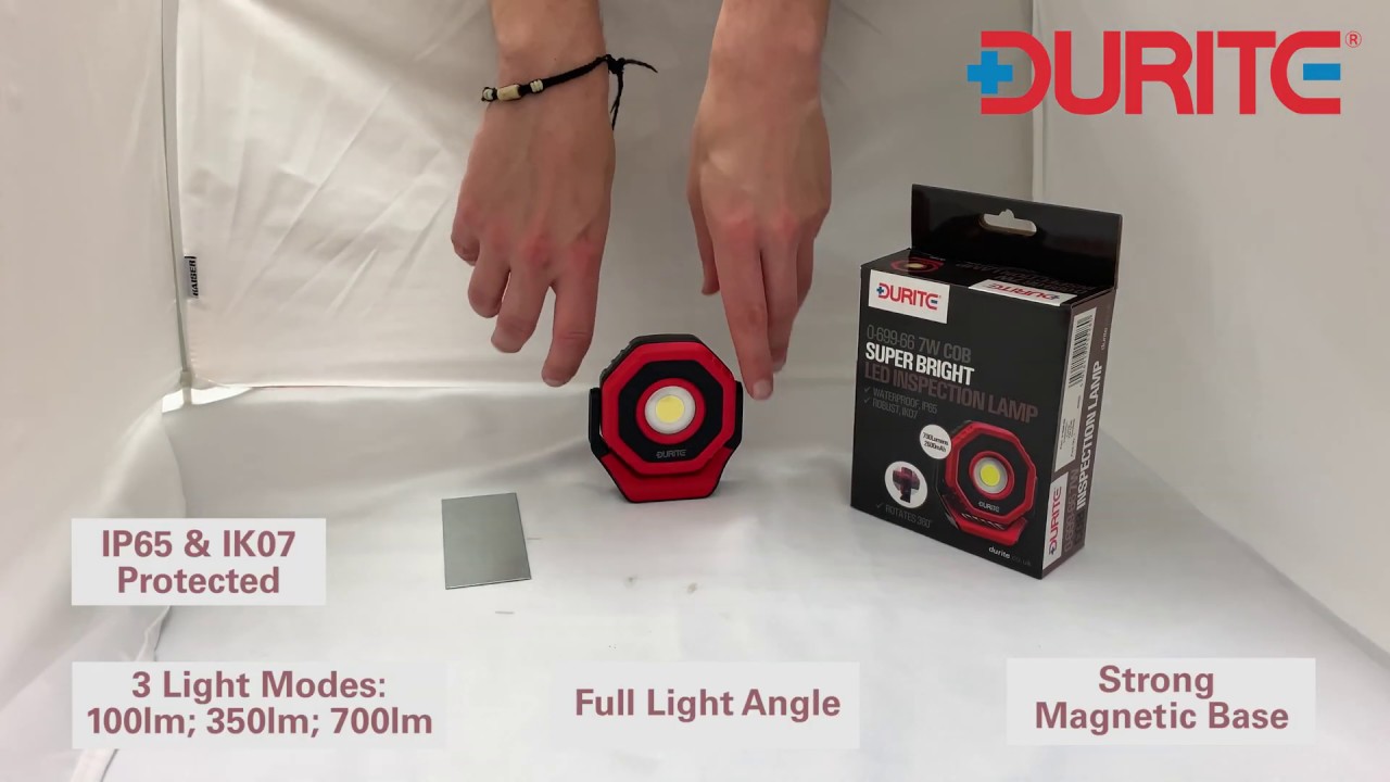 Durite - Rechargeable COB LED Inspection Lamp&nbsp;| 0-699-66