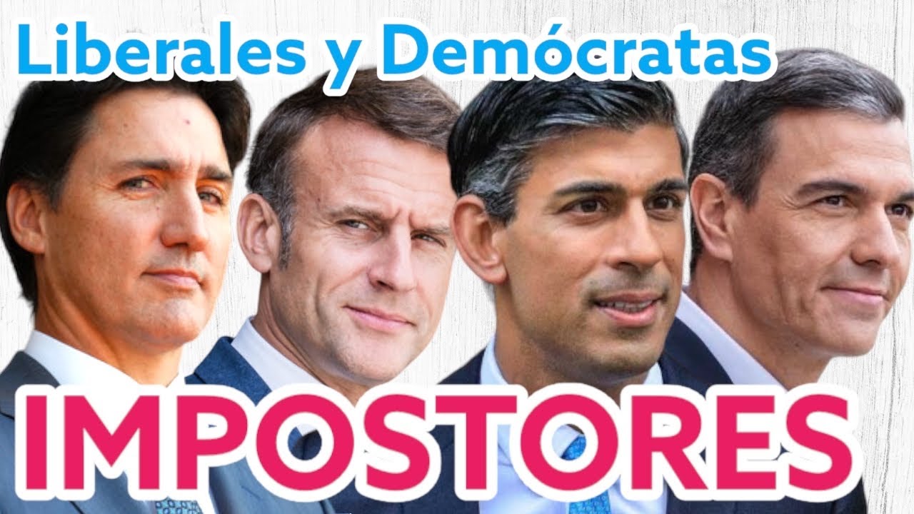 📛 TRUDEAU SÁNCHEZ MACRON Y SUNAK 📛 EL GLOBALISMO EN FALSOS LIDERES, ANTI LIBERTAD y ANTI DEMOCRACIA