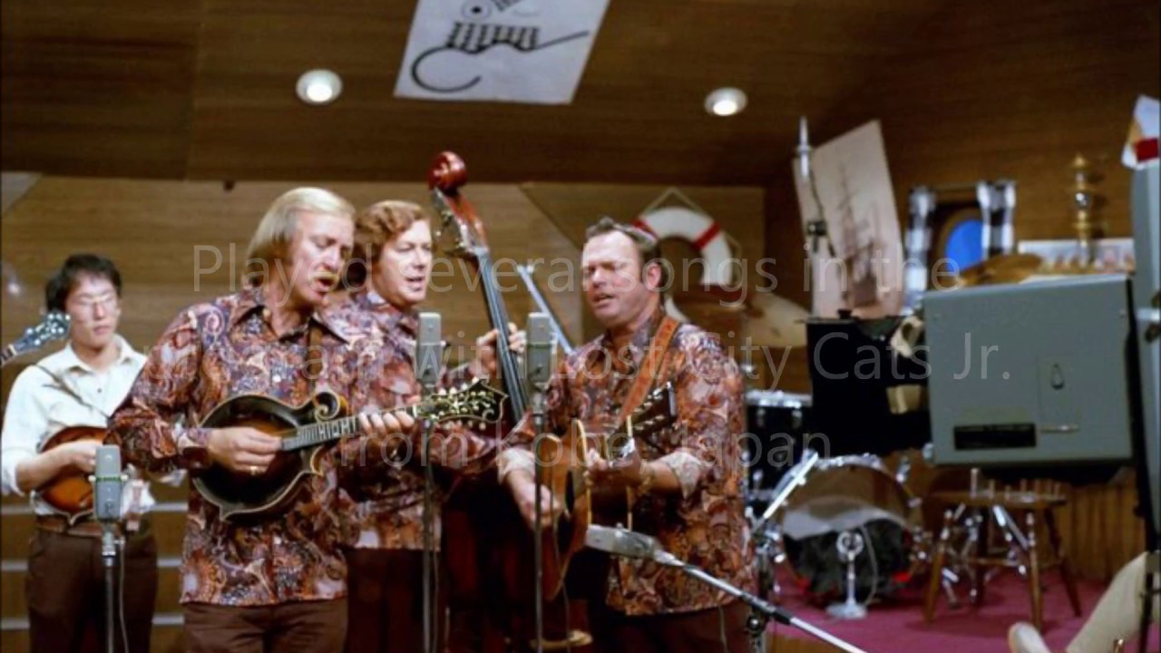 Country Gentlemen on Japanese TV in 1975