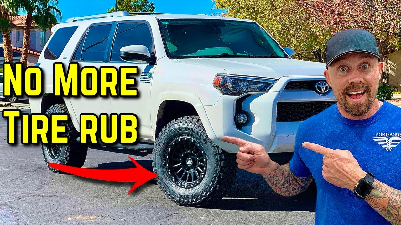 How To Fix Tire Rub on Toyota 4Runner | Easy, Quick & Simple!