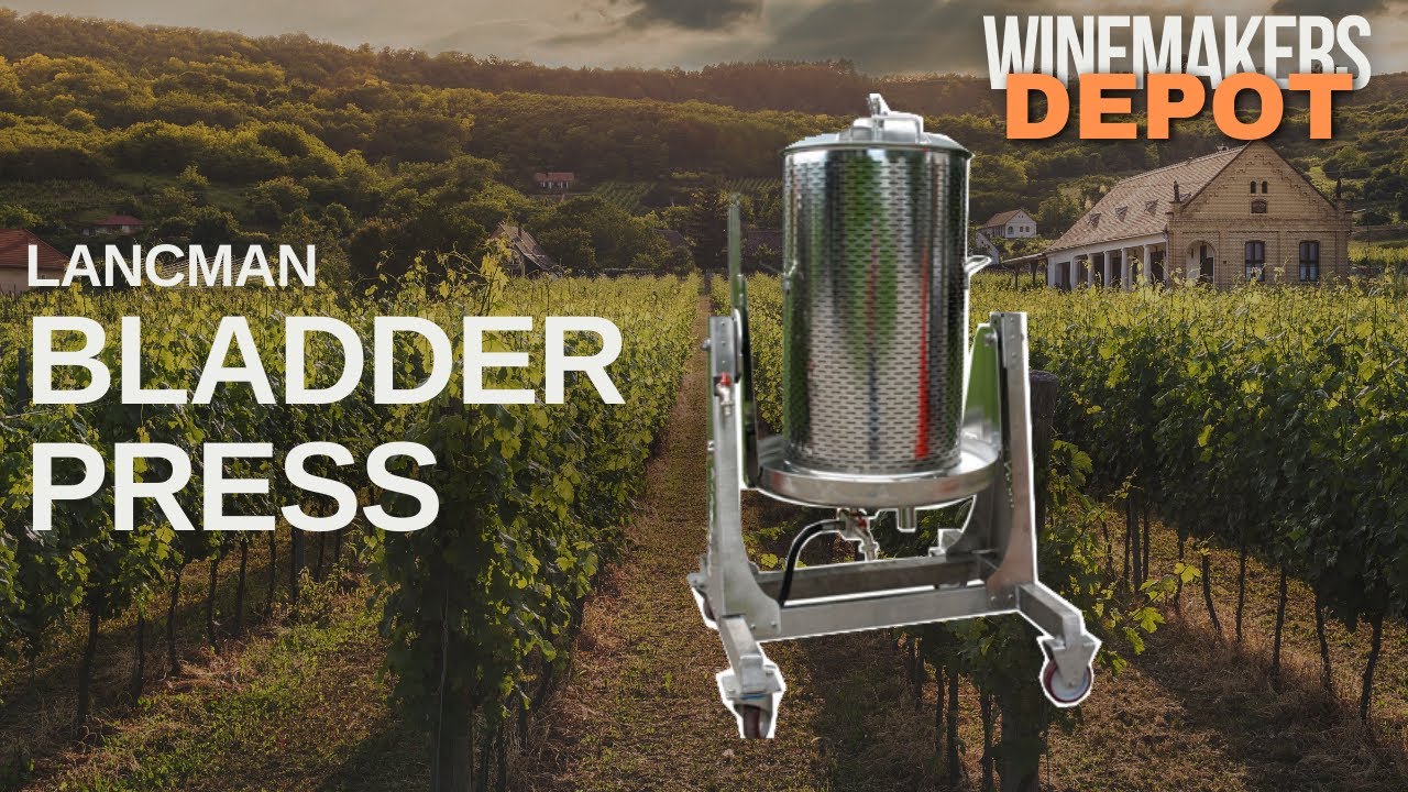 Lancman Bladder Press - Offered by Winemakers Depot