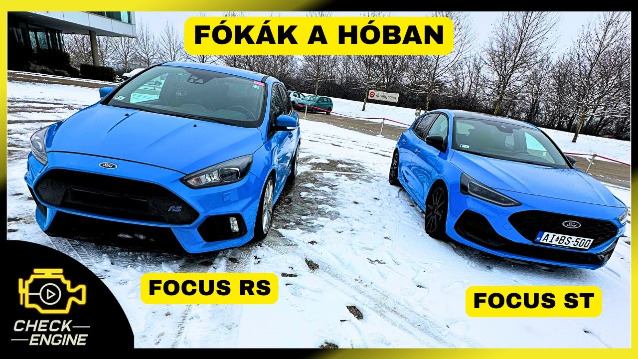 Autók, amik TÉNYLEG hiányozni fognak: Ford Focus RS és ST - Check Engine Sztori
