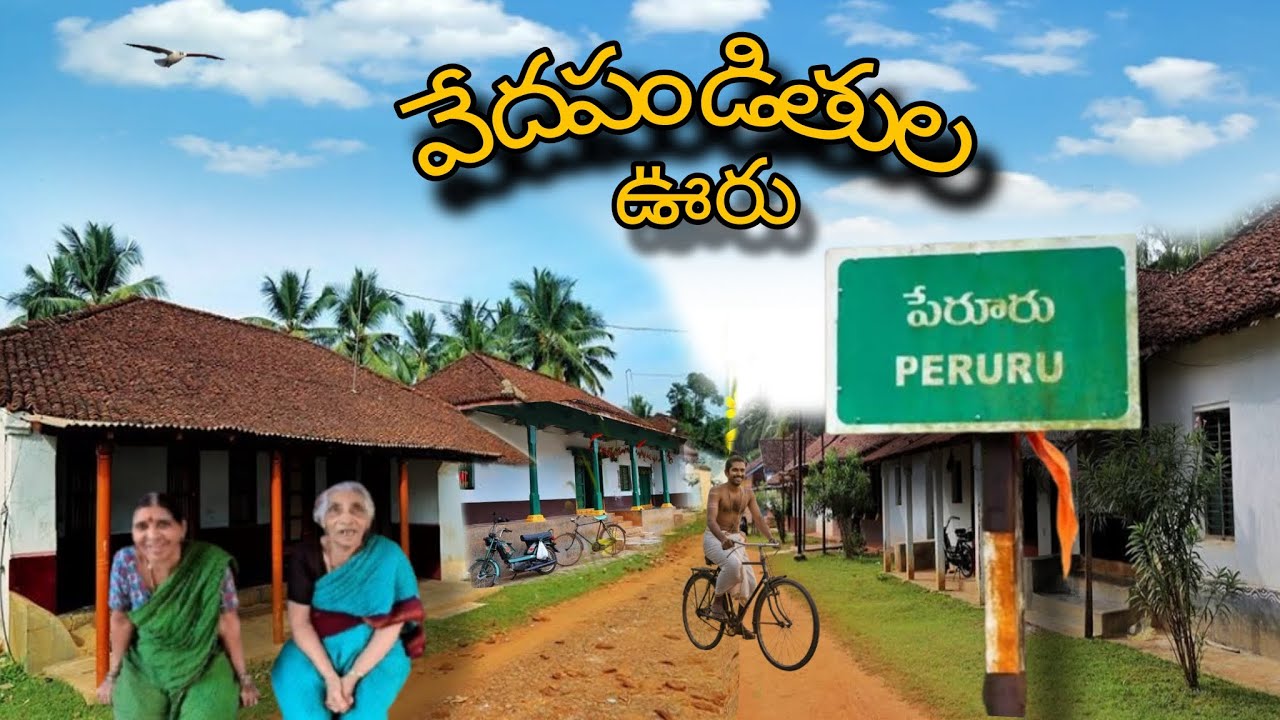 పేరూరు  వేద పండితుల ఊరు 🛖 |కోనసీమ లో పేరూరు 🌴గ్రామం అందాలు & చరిత్ర #villagelife #trending #explore 