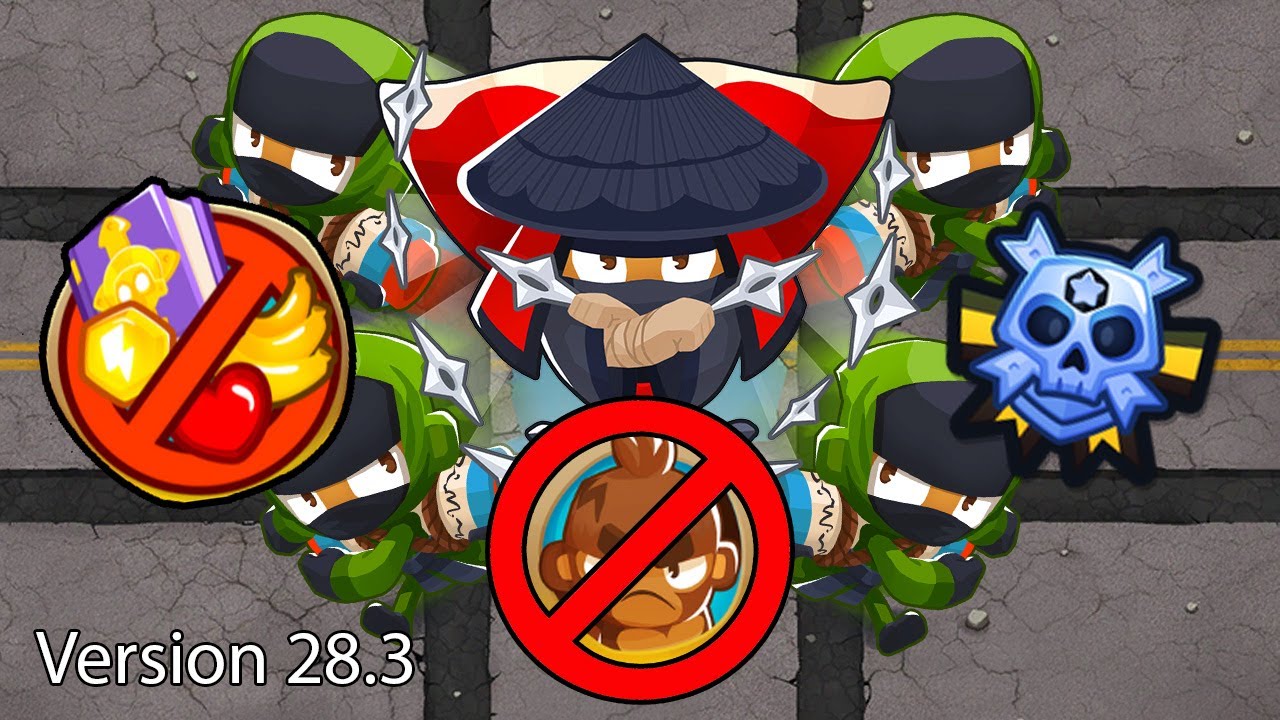 #Ouch CHIMPS Black Border Hero-less w/ Grandmaster Ninja + Shinobi's
