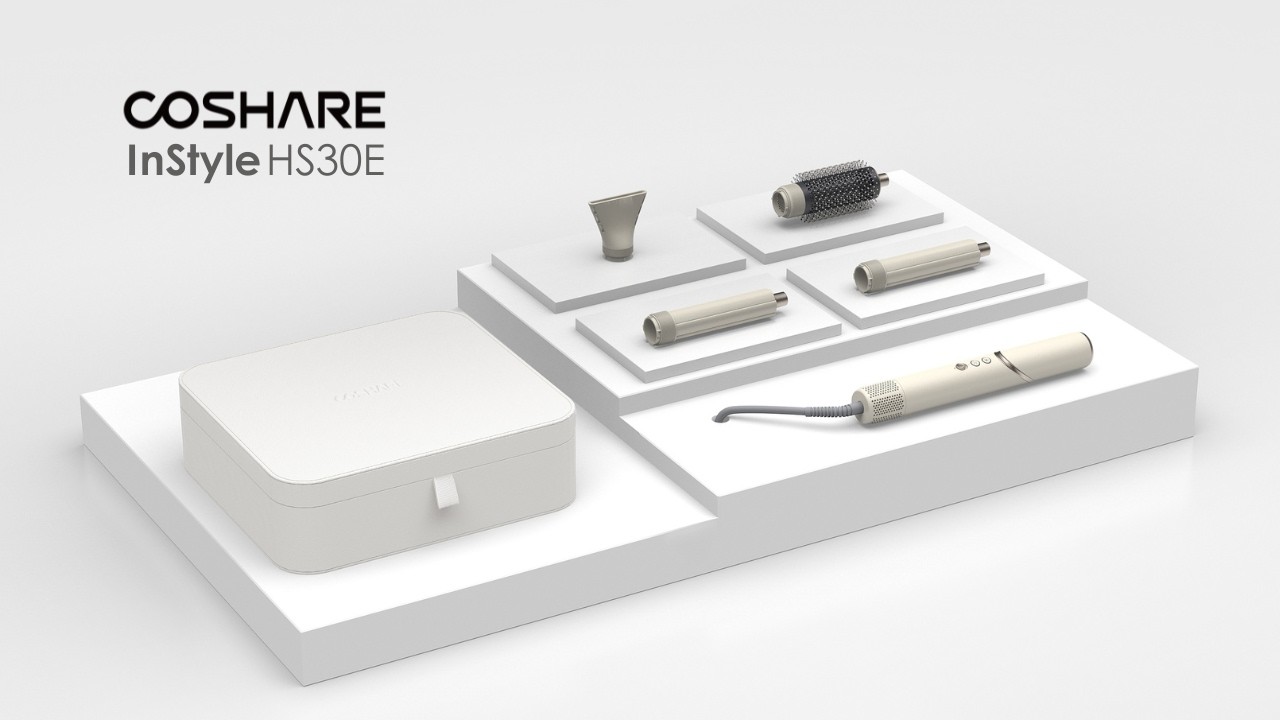 Suszarko Lokówka COSHARE InStyle HS30E - unboxing