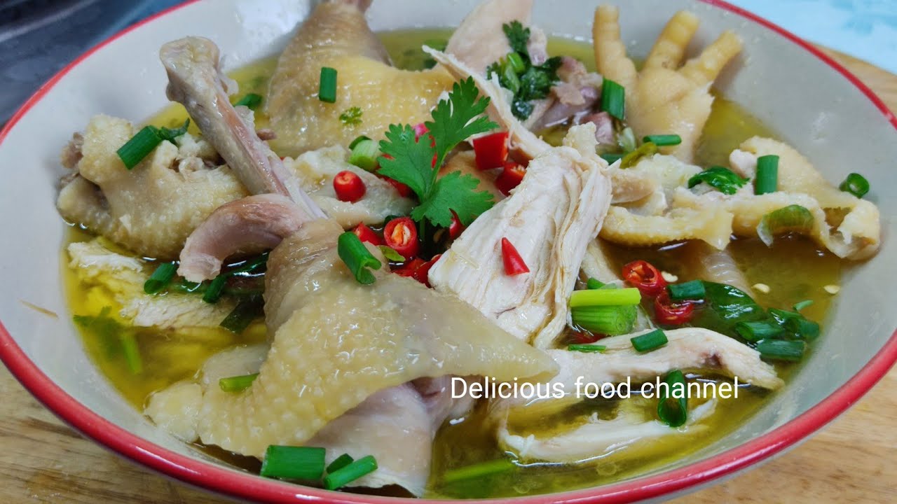 ស្ងោរជ្រក់សាច់មាន់ហែក វិធីធ្វើមួយបែបទៀតដែលឆ្ងាញ់ហើយងាយស្រួលធ្វើ @ម្ហូបឆ្ងាញ់