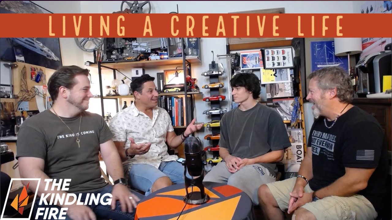 Living a Creative Life- J.David Weiss, Andy Poe, Olin Mangum (ølin)- Kindling Fire with Troy Mangum