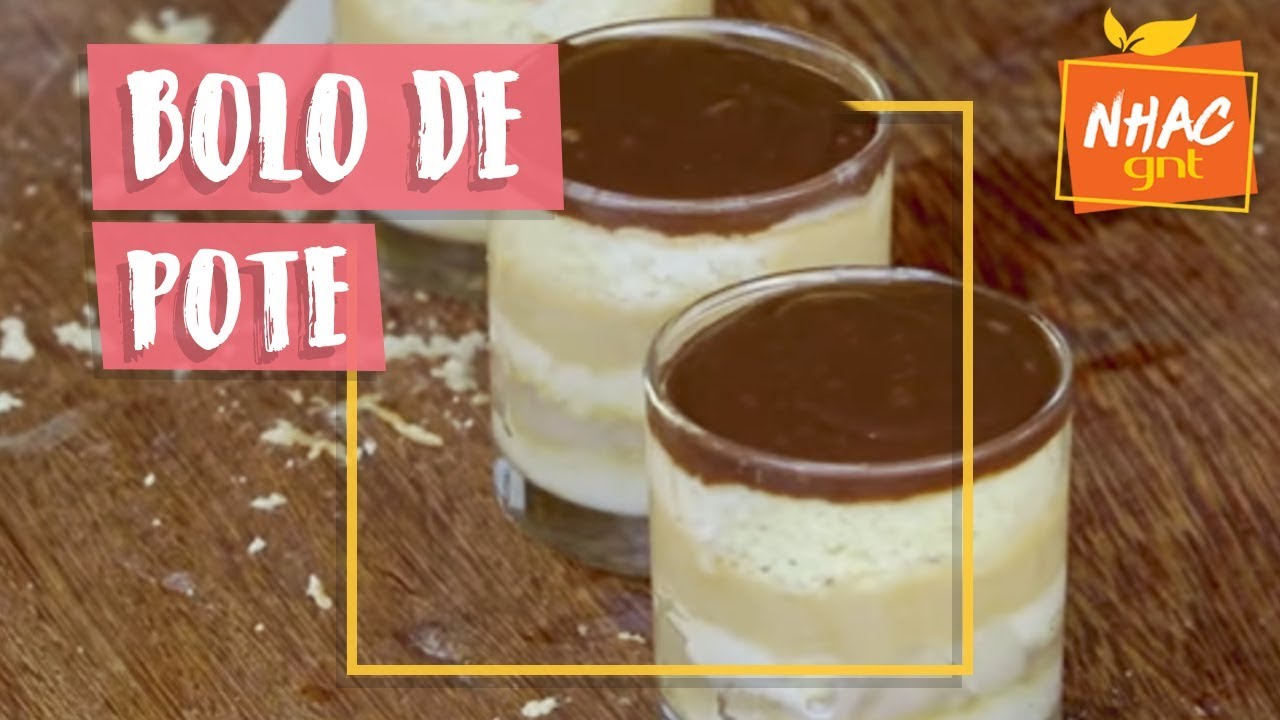 Bolo de pote: Pão de ló com doce de leite e chocolate | Rodrigo Hilbert | Tempero de Família