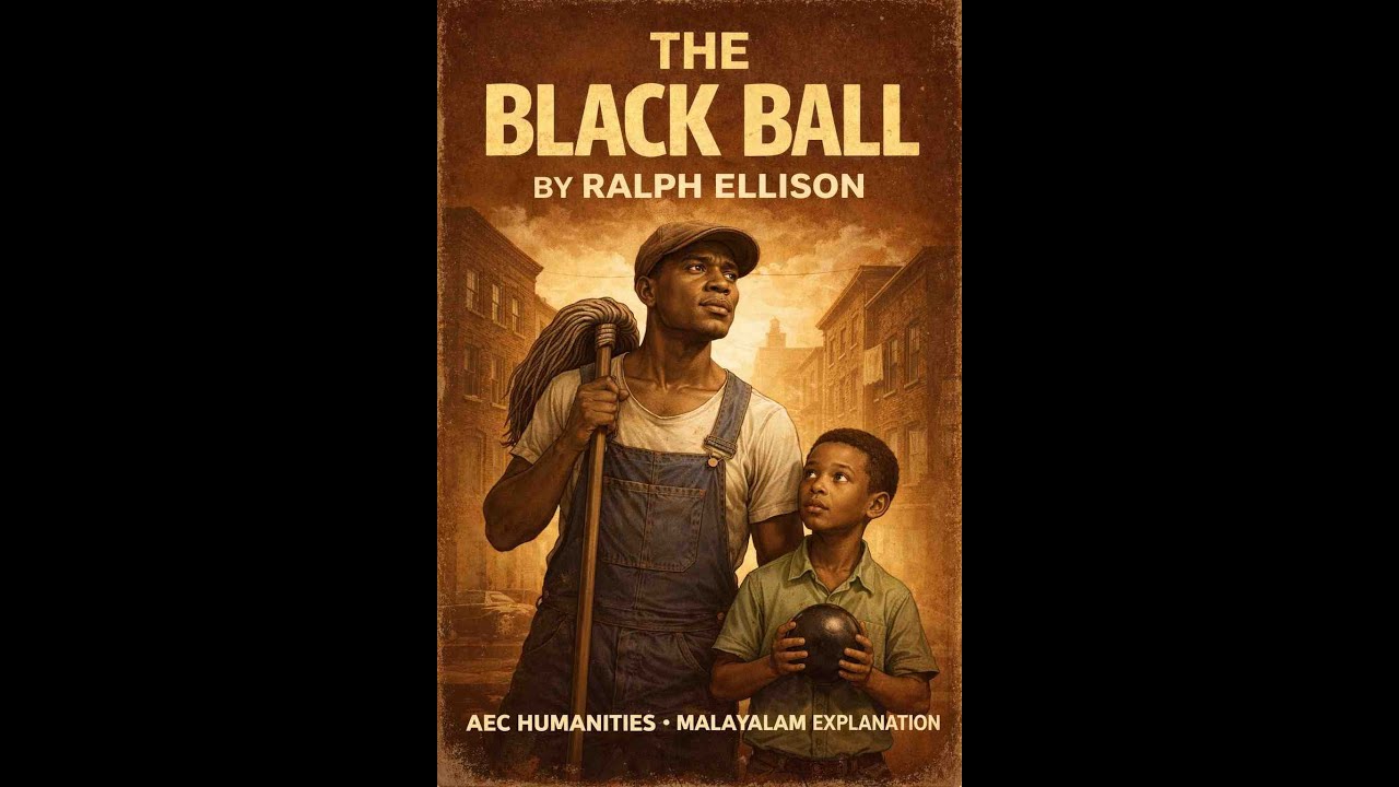 THE BLACK BALL|RALPH ELLISON|AEC HUMANITIES|FYUGP|MALAYALAM EXPLANATION|CALICUT UNIVERSITY