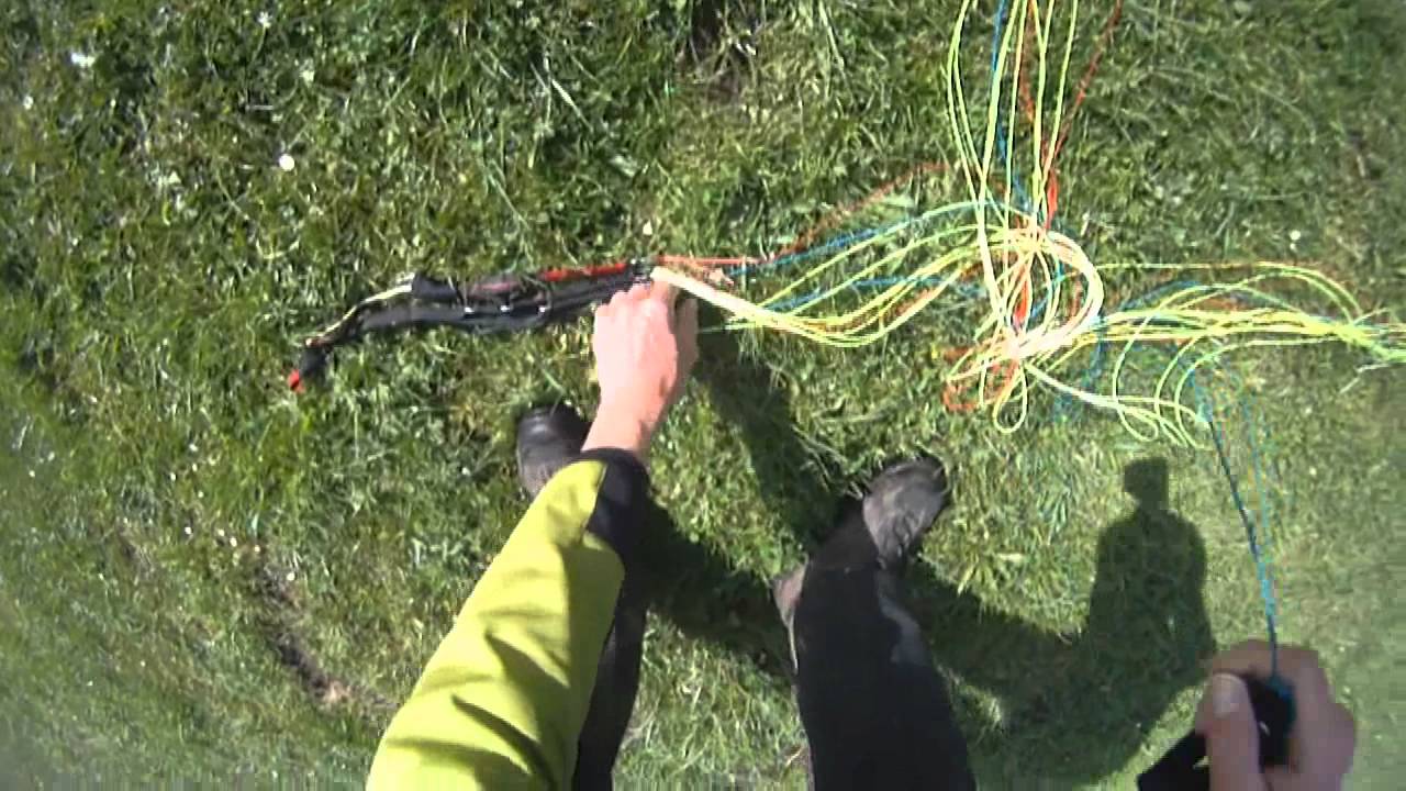 Gleitschirmleinen entwirren / Anleitung / Tutorial / No.6