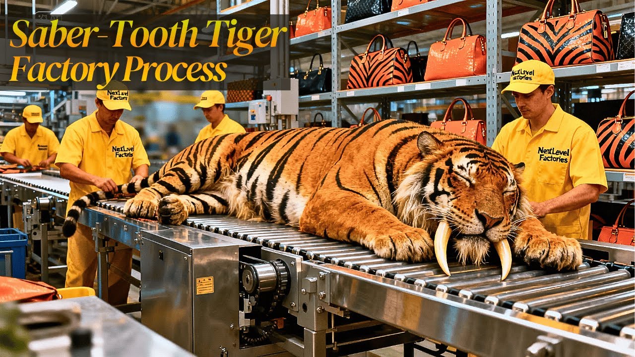 Inside the Saber-Tooth Tiger Premium Leather Factory: From Ice Age Origins to Luxury Final Product