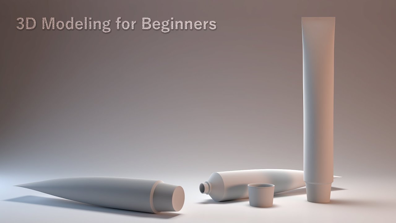 Toothpaste Tube 3D Modeling in 3ds Max 2021 || 3D Modeling for Beginners in Hindi