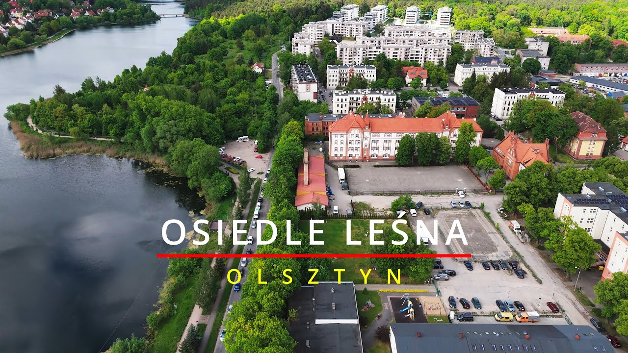 Olsztyn - Osiedle Leśna | Widok z drona | DJI Air 3 4K