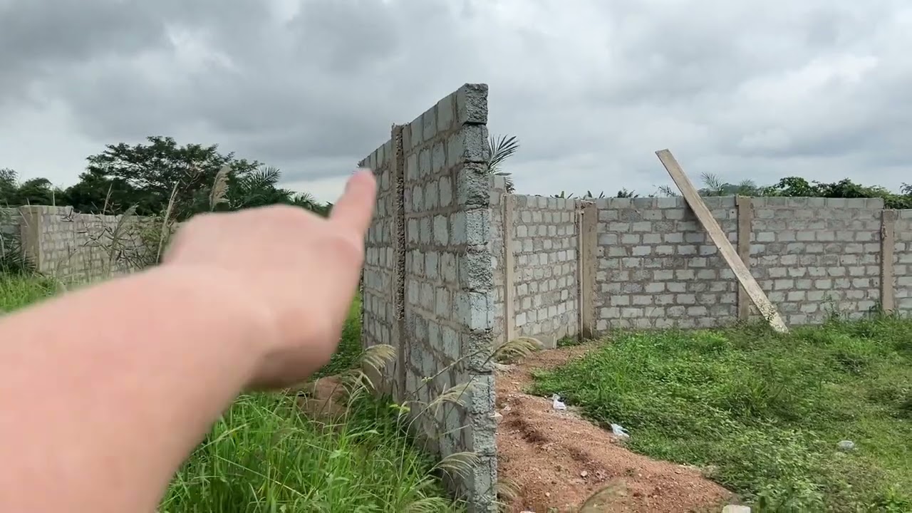 Ghana Wall Build Project and Land for Sale￼ Near us