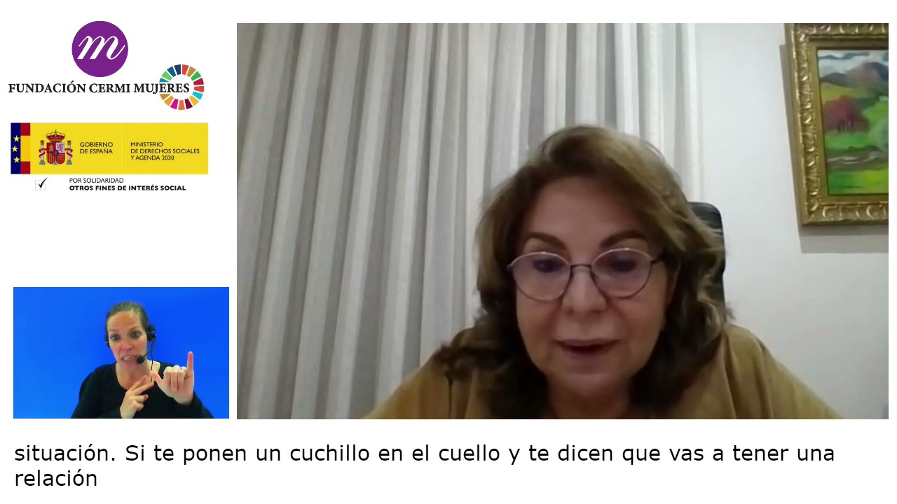 XXX Webinario: Conceptos jurídicos con relevancia para mujeres con discapacidad en el proceso penal