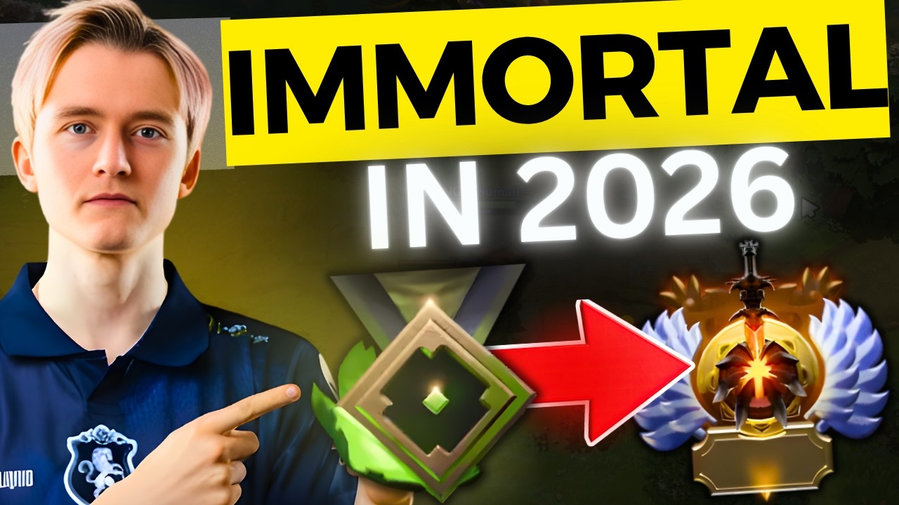 Top 5 Tips To Climb To IMMORTAL In Dota 2 (2026 Guide) + BONUS