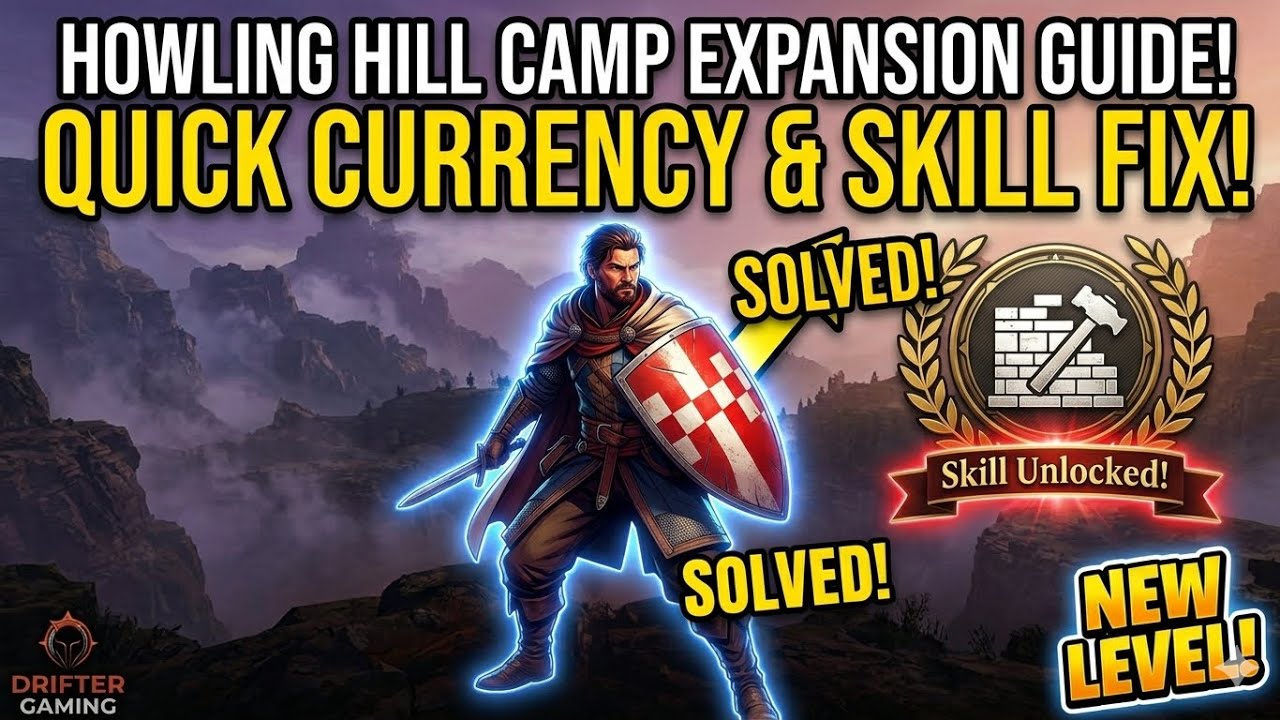 Crimson Desert: How to Complete the Howling Hill Camp Expansion Quest 🏰🛡️