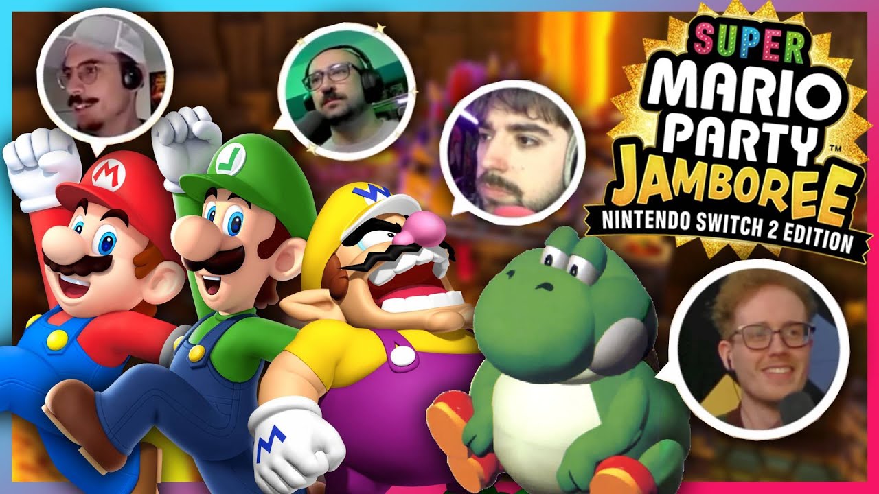 LOOK ME IN THE EYES WHEN YOU STEAL MY STARS - Super Mario Party Jamboree