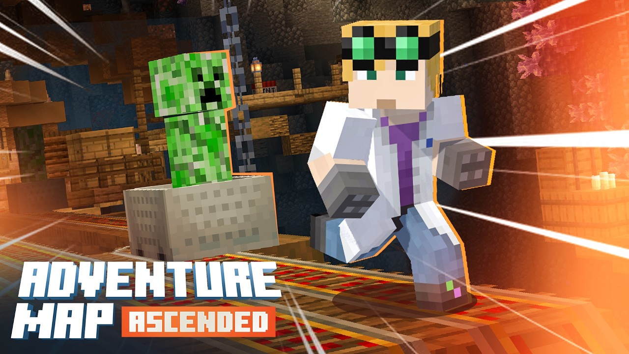 Карта приключений &laquo;Creeper Run&raquo; | Ascended #11