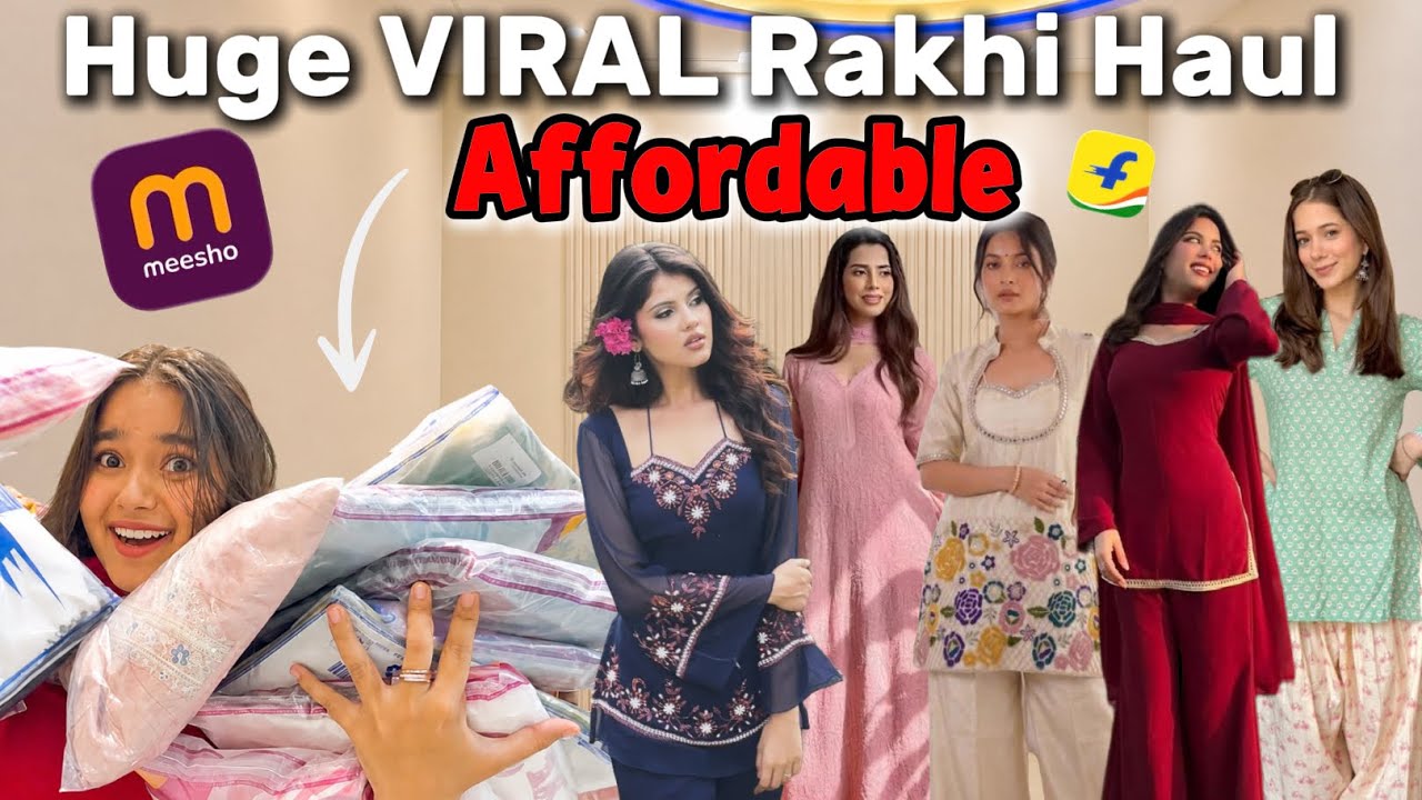 Viral Meesho Rakhi outfits YOU NEED TO SEE! 😍 ⭐️| Rakhi Outfit Haul 2026
