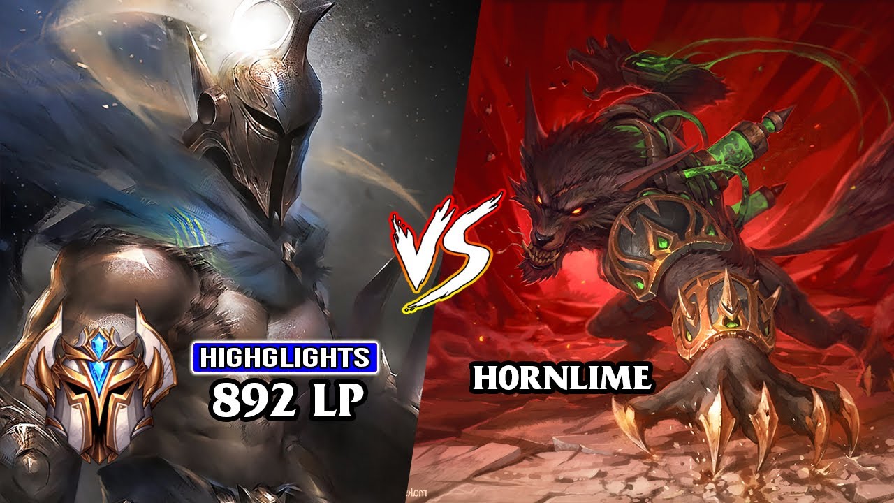 [EUW] 13.3 - CHALLENGER RANK 1 PANTHEON ''Spear Shot'' vs CHALLENGER RANK 1 WARWICK ''H0rnlime''