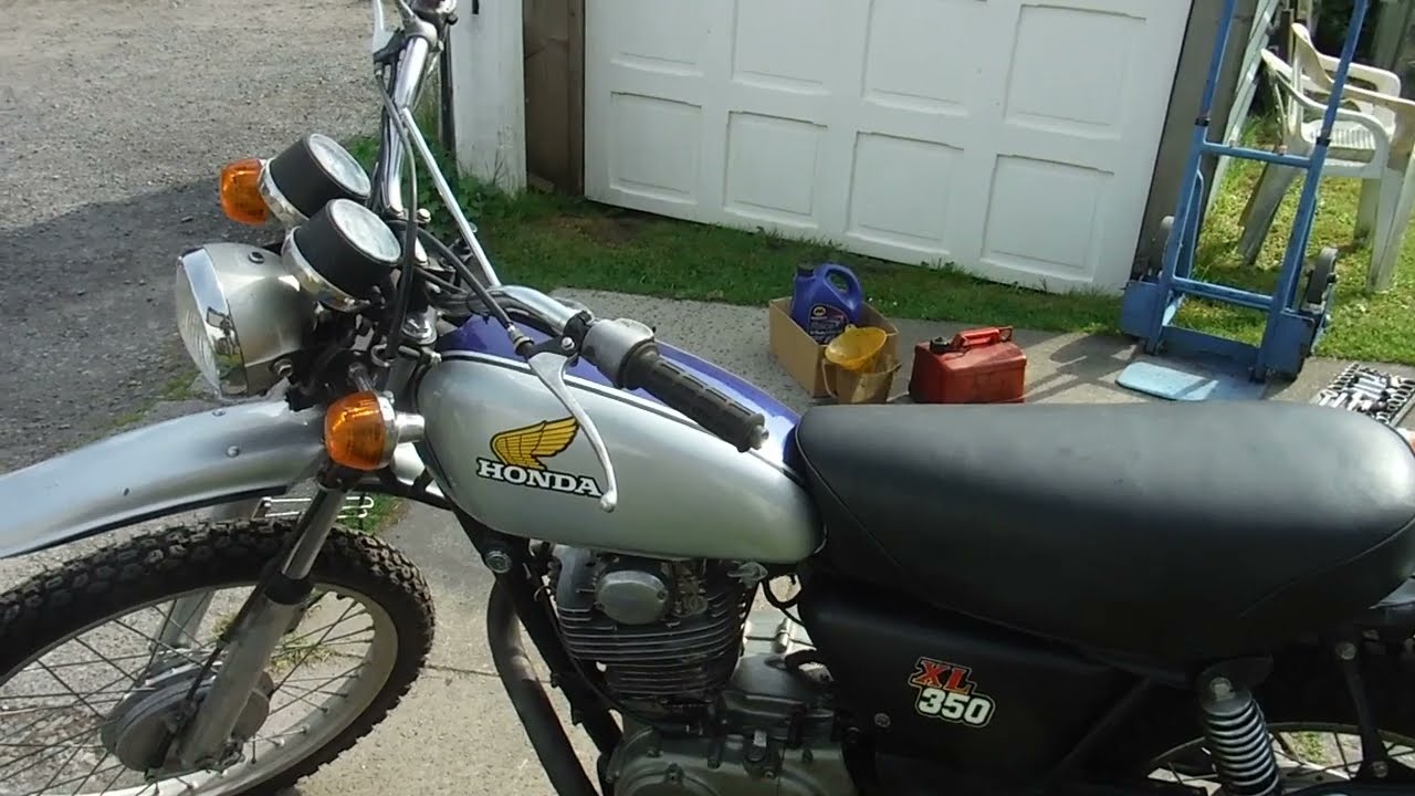 Первый запуск Honda XL 350 после капитального ремонта преподнес неприятный сюрприз.